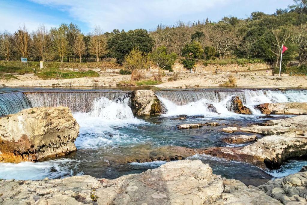 Gite Les Oliviers 10 Pers Piscine Au Calme 4 Etoiles Saint-Laurent-la-Vernède 외부 사진
